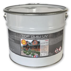 Bezbarvý UV TOP OLEJ pro exteriér  DOPORUČUJEME